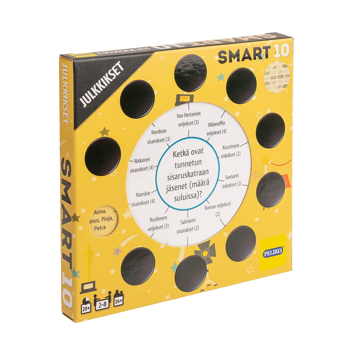 Smart 10: Lisäkysymykset, Julkkikset