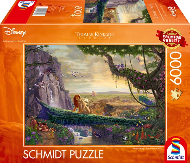 Thomas Kinkade - Disney Lion King Pride Rock 73966