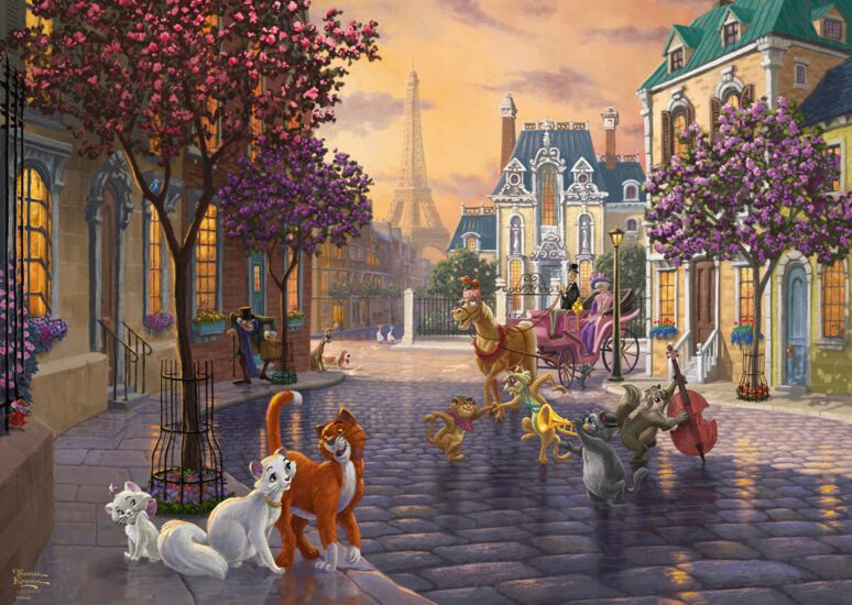 Thomas Kinkade - Aristocats 6903