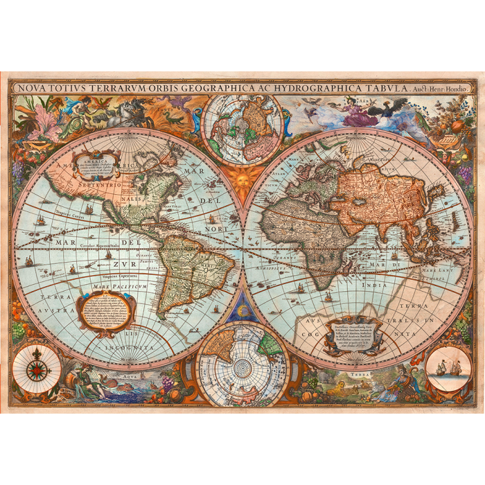 Ancient World Map 58328