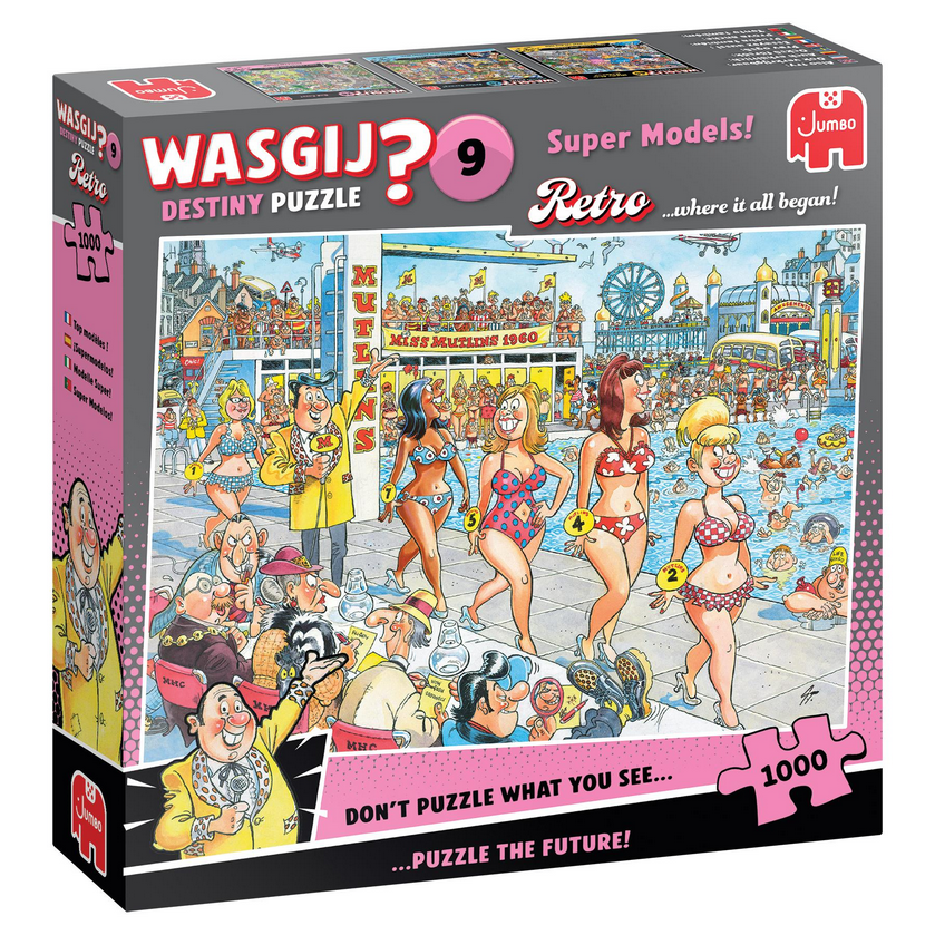 Wasgij Destiny Retro 9 - Super Models 00503