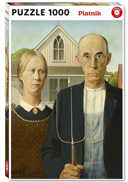 Grant Wood - American Gothic 572142