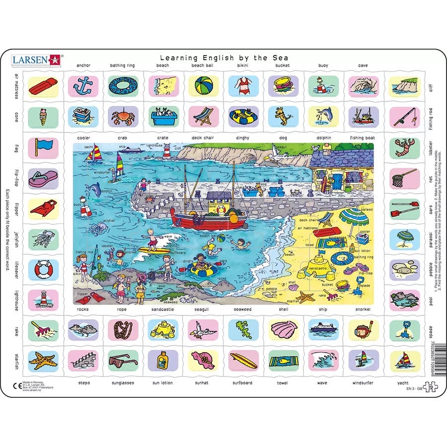 Englannin oppimispelit lapsille: Parhaat ja hauskimmat 3 Learning English 3 - Shore (EN3)