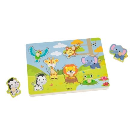 Äänipalapeli Villieläimet (Viga)