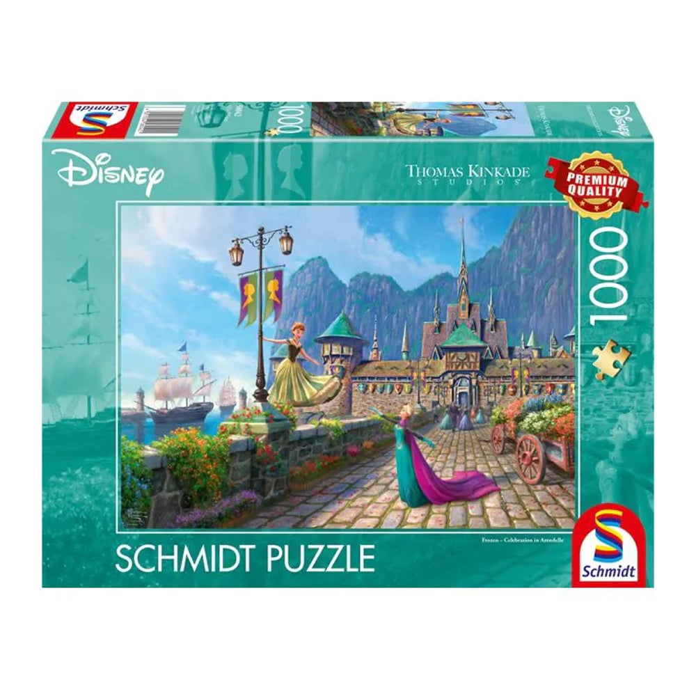 Thomas Kinkade - Frozen, Celebrating in Arandelle 1000p