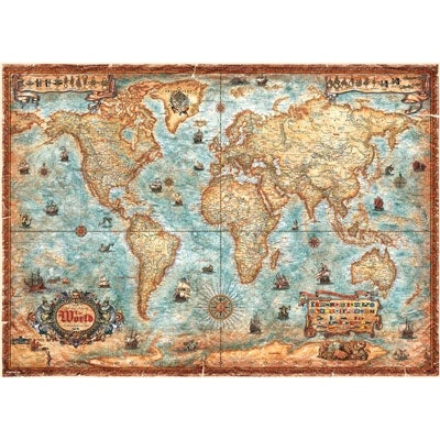 Map Art - The World 29845