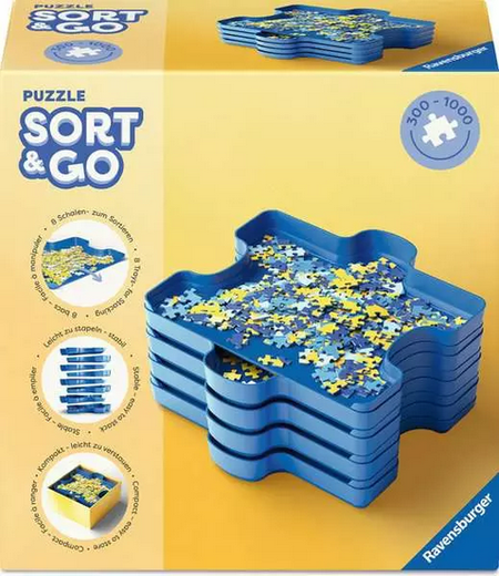 Sort & Go Puzzle Lajittelulaatikot Ravensburger
